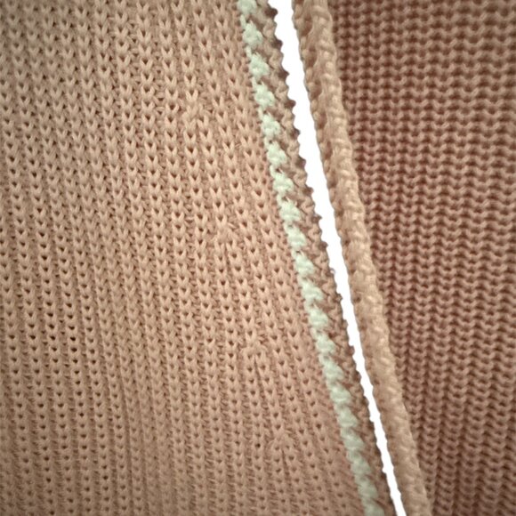 Talbots Pink Sweater/Cardigan - NWT - Large - 100% Cotton - Picture 4 of 5